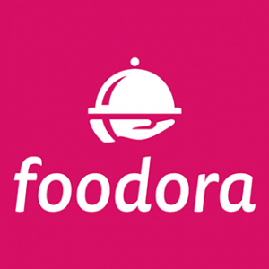 Logo de la startup foodora