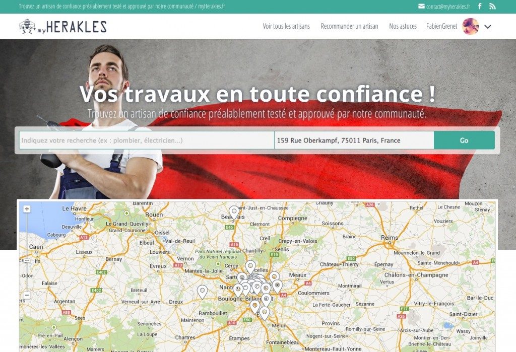 Logo de la startup myHerakles