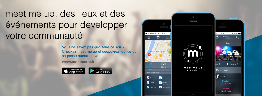 Logo de la startup meett me up