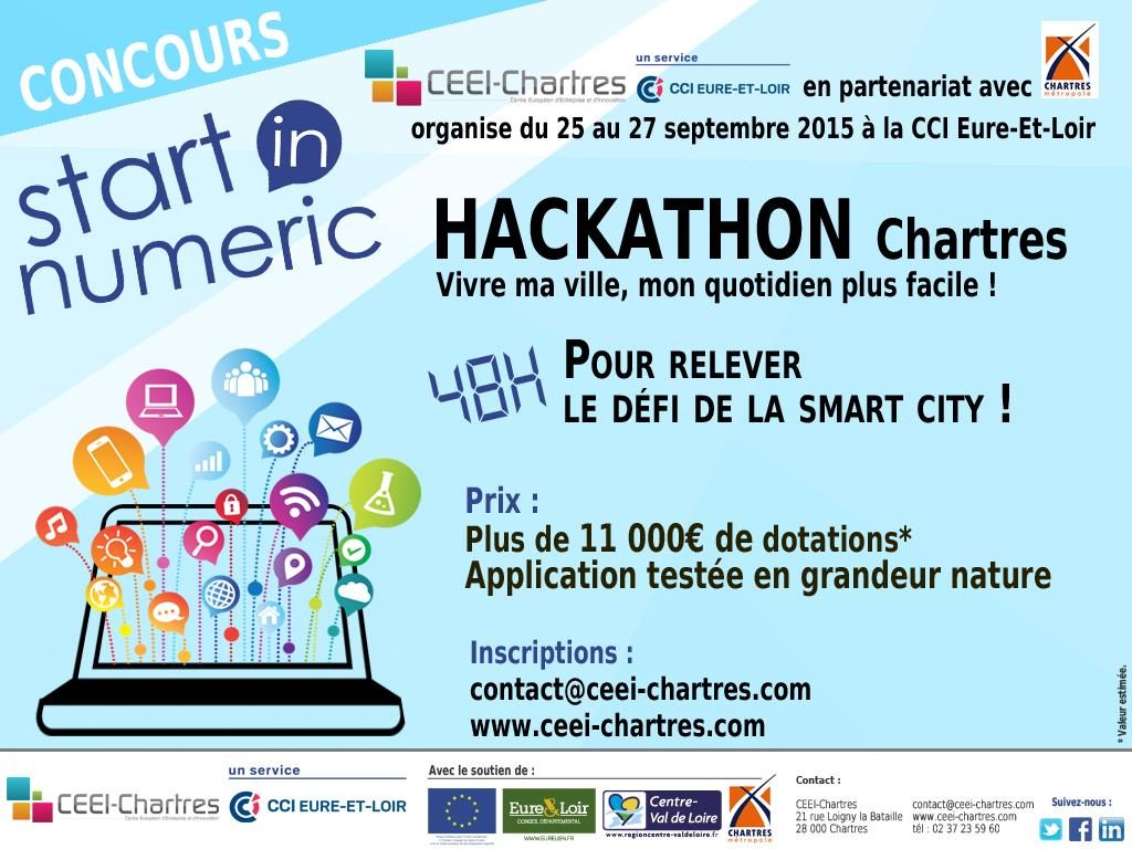 Logo de la startup #Hackaton #Smartcity