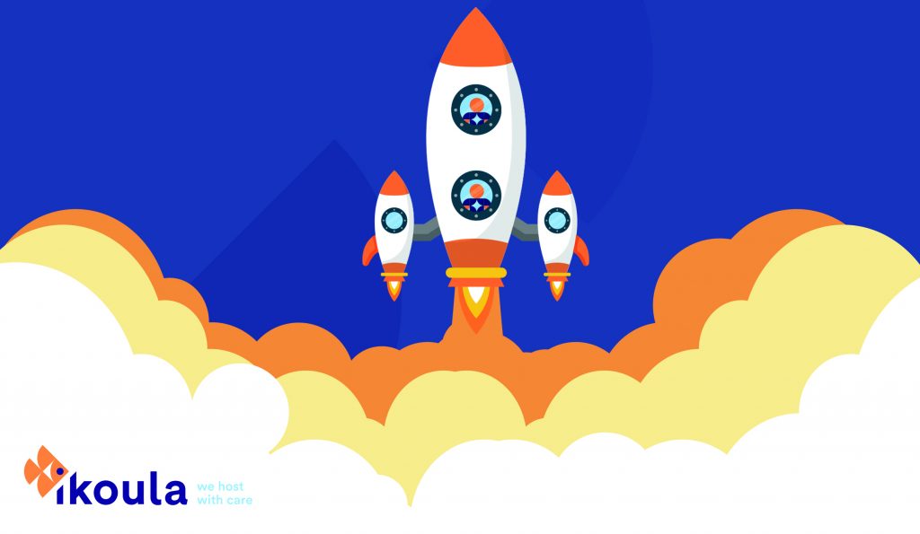 Logo de la startup IKOULA