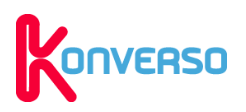 Logo de la startup Konverso