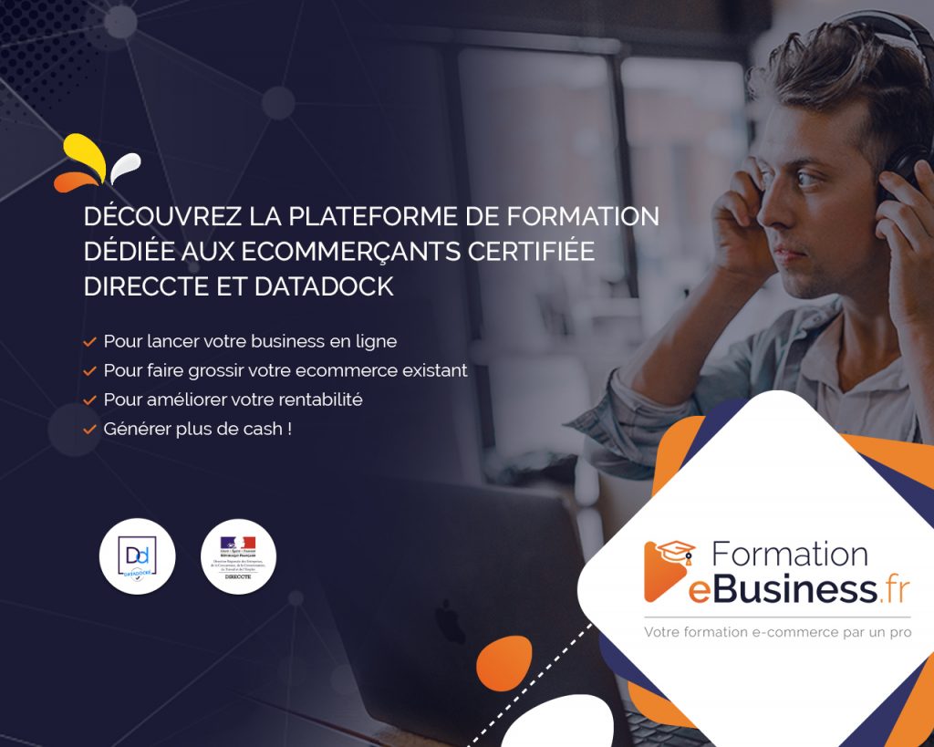 Logo de la startup La plateforme de formation pour e-commercant !
