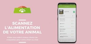 Logo de la startup Bonjour, je suis le co-créateur de l'application mobile (android & ios) Kibbs  Cette app, indépendante, gratuite et sans pub scanne les croquettes et pâtées de votre chien ou chat