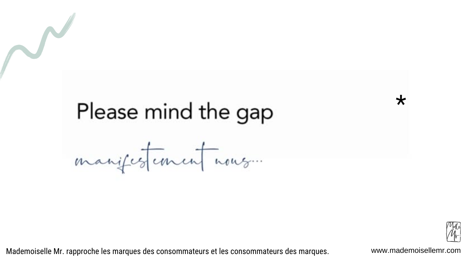 Atelier de stratégie MlleMr pour votre communication et branding
